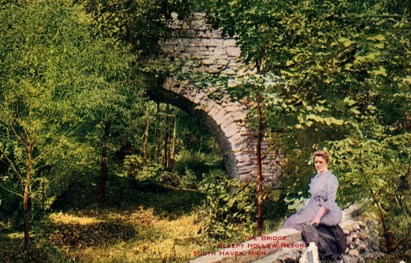 Sleepy Hollow Resort - 1909 Postcard (newer photo)